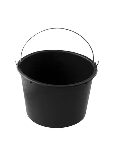 Baueimer 5 / 12 / 16 / 20 Liter Eimer Wassereimer PVC Mörteleimer Kübel schwarz