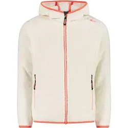 CMP Kid G Jacket Fix Hood - Unisex-Jacke für Kinder und Jugendliche - Outdoor Freizeitjacke für Kinder, extrem warm und bequem dank Highloft-Fleece, ideal als Zwischenschicht oder Außenschicht. Mit durchgehendem Reißverschluss und praktischen Taschen.