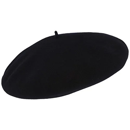 Laulhère Original Herren Baskenmütze aus 100% Merino-Wolle von Laulhère