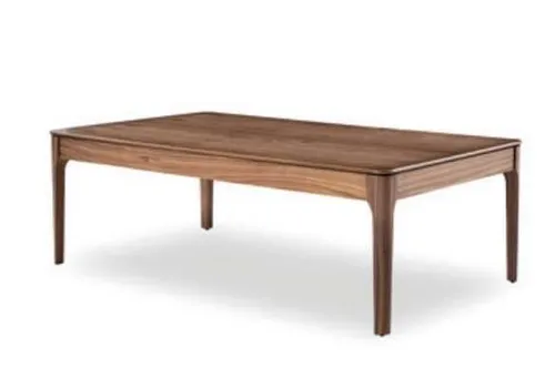 Moderner Couchtisch im Luxus Design - Eleganter Couchtisch aus hochwertigem Holz, ideal für stilvolle Wohnzimmer. Mit seinen kompakten Maßen von 130 x 80 x 44 cm ist er der perfekte Mittelpunkt für gesellige Abende.