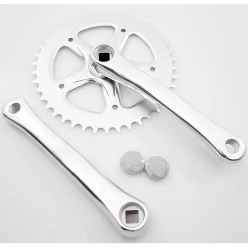 Kurbel Set 42T 170 mm Silber