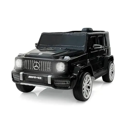 Produktbild Mobiclinic®, Elektrisches Kinderauto, Mercedes Benz AMG G63, Fernbedienung und Pedal, 12V Batteriebetriebener Geländewagen, MP3, Bluetooth, USB, Lichter und Musik, bis zu 5km/h, +3 Jahren, Terrakid