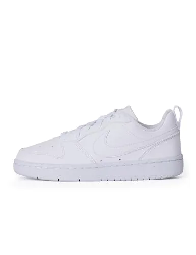 Nike Court Borough Low Recraft - Weiss - Sneaker für ältere Kinder, aus recyceltem Material, mit verbessertem Komfort für lange Strecken und gezielter Flexibilität für wachsende Füße.