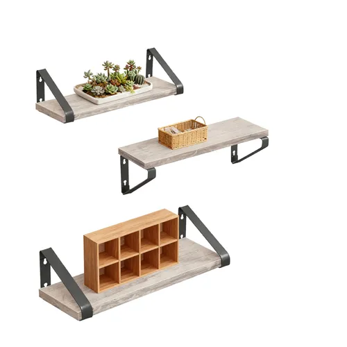 Wandregal Hängeregal Wandbrett Schweberegal Regalbrett Wandboard Set 3 Größen