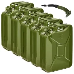 BW Benzinkanister Metall 20L mit Ausgießer - TÜV-geprüft und UN-zugelassen - Benzinkanister 20L aus pulverbeschichtetem Stahl für maximale Sicherheit und Langlebigkeit. Ideal für die sichere Aufbewahrung von Benzin, Diesel und mehr – perfekt für private und gewerbliche Nutzung.