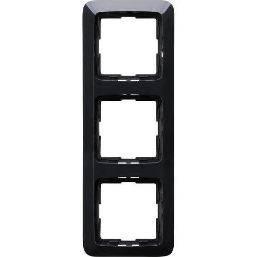 Kopp RIVO - Abdeckrahmen 3-fach, Farbe: Anthrazit