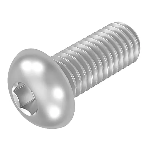 Produktbild SECCARO Flachkopfschraube M8 x 20 mm, Edelstahl V2A VA A2, ISO 7380, Innensechskant, 20 Stück