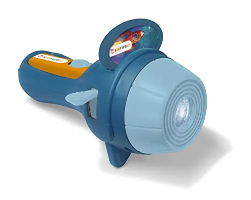Produktbild KIDYWOLF Projektor Taschenlampe blau inkl. 3 Bildscheiben