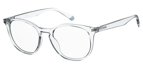 POLAROID Brille mit Sehstärke für Herren optional mit Sonnenbrillentönung oder Blaulichtfilter, Rechteckig, gefertigt aus Polyamid, Modell: 103208 (inklusive Brillenetui)