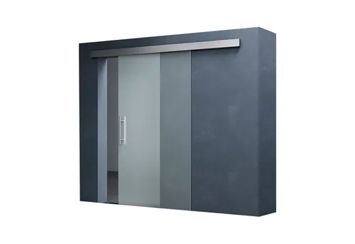 Mai & Mai Glasschiebetür Amalfi 8mm ESG-Sicherheitsglas - Schiebetür mit modernem Design, ideal für kleine Räume und optimale Lichtquelle. Hochwertiges 8mm ESG-Sicherheitsglas sorgt für Sicherheit und Stil.