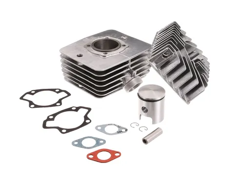 Tuning Zylinderkit RS634 für Simson S50, 39,5mm - Optimales Upgrade für Moped- & Mokick-Fans: 4-Kanal Zylinderkit mit 63ccm für mehr Leistung und Fahrspaß.