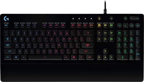 Logitech G213 Prodigy RGB Gaming-Tastatur - Spritzwassergeschützt, programmierbare Tasten und anpassbare RGB-Beleuchtung für ultimativen Spielkomfort