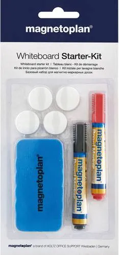 Magnetoplan Whiteboard Zubehör-Set Whiteboard Starter Kit 37102 37102
