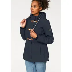 POLARINO Softshelljacke für Damen, Gr. 58, blau
