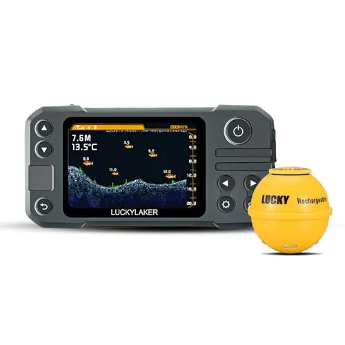 LUCKY Tragbarer Fischfinder MT-202 mit kabellosem Sonar von LUCKY