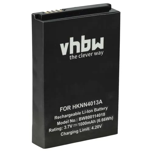 vhbw Akku Ersatz für Motorola BT110, PMLN6745A, PMNN4578A für Funkgerät, Walkie Talkie (1800 mAh, 3,7 V, Li-Ion)