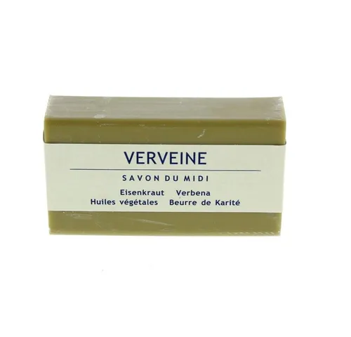 Savon du Midi Feste Duschseife Karité Butter Seife Eisenkraut, 100 g