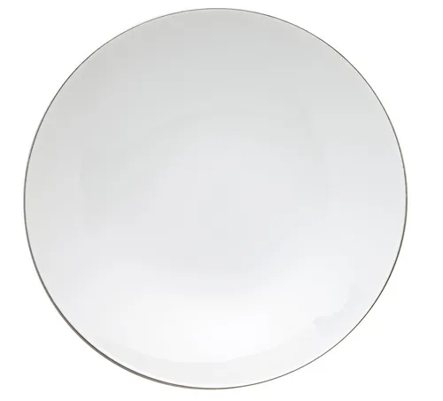 Rosenthal Speiseteller TAC Gropius Platin 28 cm - Eleganter Speiseteller aus hochwertigem Porzellan mit platinfarbenem Mosaik-Dekor. Spülmaschinenfest und ideal für stilvolle Anlässe.