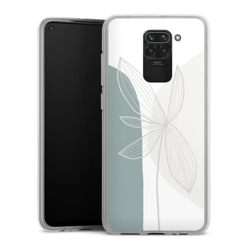 Handyhülle für Xiaomi Redmi Note 9 Blume Boho Pastell