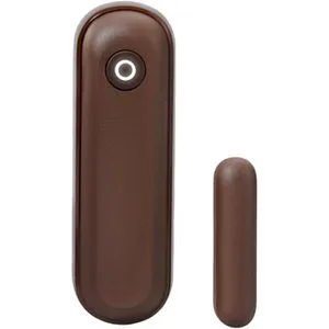 LUPUS Tür-Fensterkontakt V2 12114, braun - Smart Home Tür-Fensterkontakt mit App-Steuerung, sendet Funksignale an LUPUS XT Alarmanlage und bietet Sabotageschutz. Einfache Montage mit Klebepads.