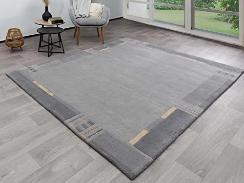 Teppiche Silber von Steffensmeier