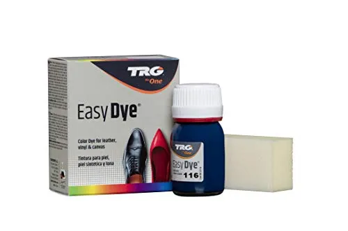 TRG The One Easy Dye, Farbe zur Wiederherstellung der Lederschuhfarbe, Blau (116 Midnight), 25 ml