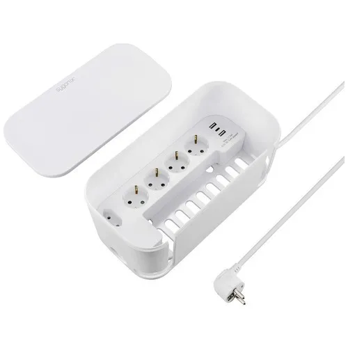 Sygonix SY-6118238 Steckerbox mit 5 Steckdosen
