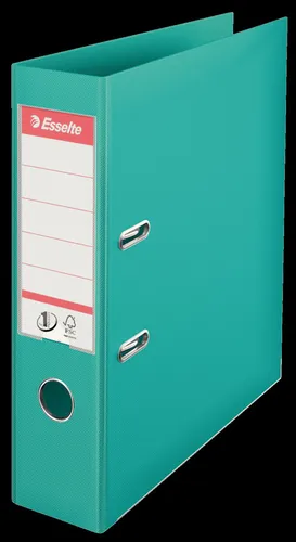 Esselte Aktenordner DIN A4 Ordner 75cm breit Ringordner 2-Ring-Mechanik Türkis