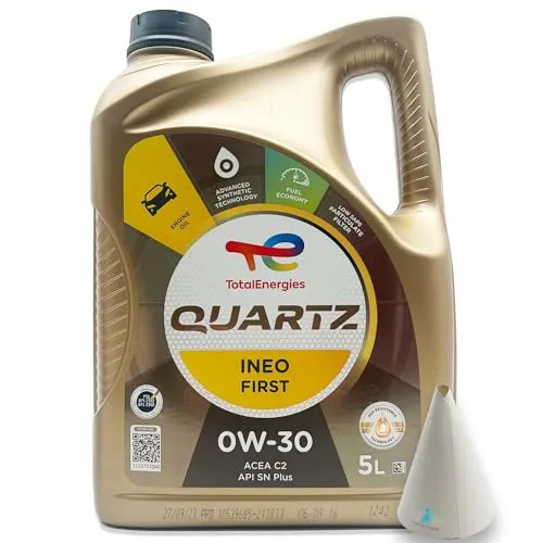 L Total Quartz Ineo First 0W-30 | passend für | PSA B71 2312 | PSA B71 2302 | 5 Liter | Motoröl | Motorenöl | mit Trichter | weitere Empfehlungen siehe Artikelbeschreibung 5