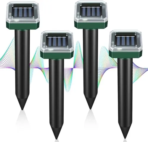 Solar Maulwurfschreck zur Wühlmausabwehr
