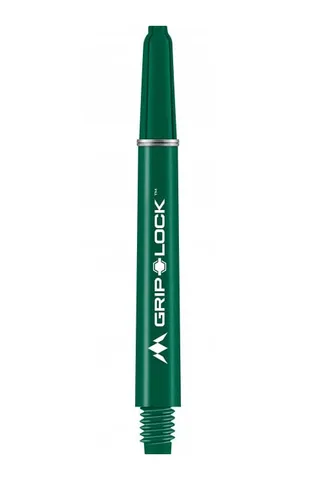 Mission GripLock Dart Shafts Green Medium 48mm 3er Set