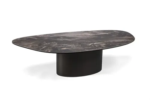 Luxus Couchtisch in Schwarz – Modernes Design für Ihr Wohnzimmer - Eleganter Couchtisch für Erwachsene, Maße: 150 x 86 x 38.5 cm, aus hochwertigem Metall und Keramik, ideal für stilvolle Wohnräume. Mit 2 Jahren Herstellergarantie.