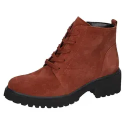 Waldläufer H-Luise Schnürstiefel Braun in Größe 40,5 - Hochwertige Schnürstiefel aus echtem Leder mit herausnehmbarem Fußbett und flexibler Laufsohle. Ideal für optimalen Tragekomfort und sicheren Halt in jeder Situation.