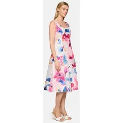 Vera Mont Cocktailkleid Damen mit Kellerfalten weiß XL (44) in pink von Vera Mont