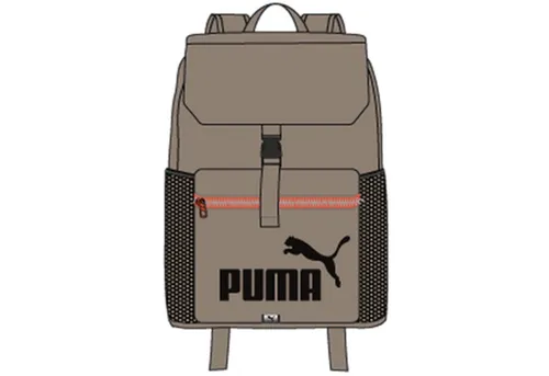 PUMA Phase Hooded Backpack 090801 - Weiß - Rucksack aus 100% Polyester, ideal für Erwachsene, leicht und stylisch, perfekt für Schule und Freizeit.