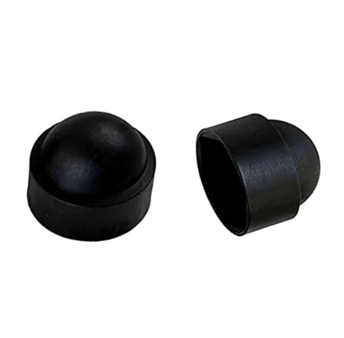 Abdeckkappen M6 für Sechskantschrauben, schwarz, 50 Stück