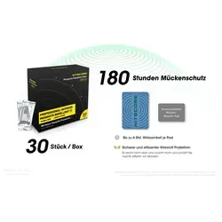 Nitecore MRM10 Wirkstoffplättchen für EMR-Geräte - Set mit 30 MRM10 Plättchen für EMR-Geräte, ideal zur effektiven Insektenabwehr. Beidseitig nutzbar, sorgt für bis zu 180 Stunden Einsatz. Effizient und kostensparend im Gebrauch.