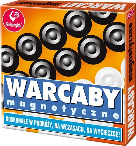 Gra Warcaby Magnetyczne KUKURYKU 0284 PROMATEK 5901738560284