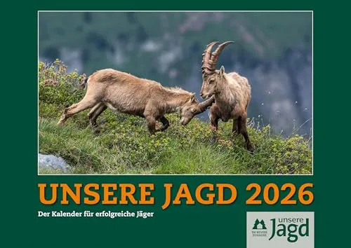 Wandkalender Unsere Jagd 2026 von Cadmos Verlag