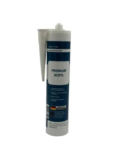 Premium Acryl Dichtungsmasse 310ml Weiß – überstreichbar & regenfest
