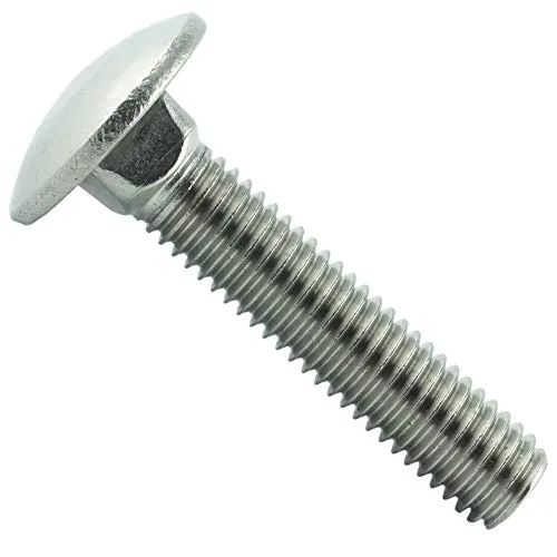Eisenwaren2000 | Flachrundschrauben mit Vierkantansatz M8 x 30 mm (20 Stück)