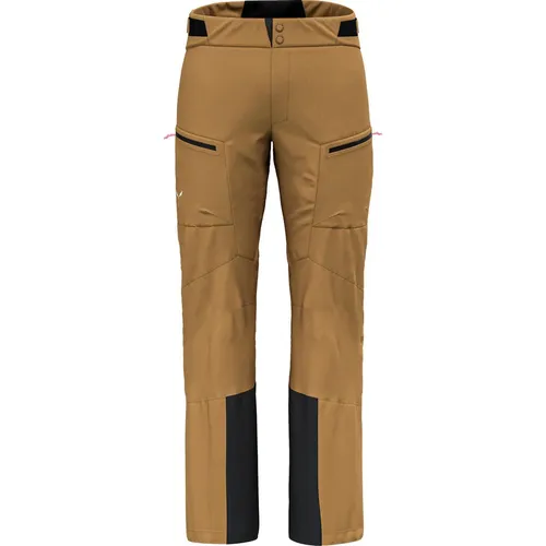 Salewa Sella 3L Powertex Pant M - Optimaler Schutz für Skitouren - Freeski Hosen für Herren, bietet 20.000 mm Wassersäule, ist wasser- und winddicht sowie atmungsaktiv – ideal für anspruchsvolle Skitouren und Abenteuer in der Natur.