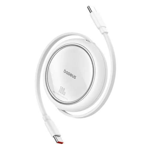 Baseus Free2Draw USB-C zu USB-C Kabel 100W 1m Weiß