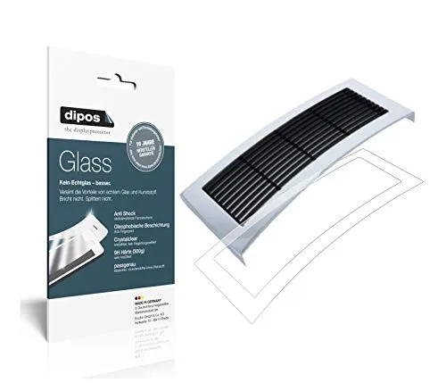 dipos I 2X Klare Schutzfolie 9H kompatibel mit Jura X3 - Perfekte Passform für Abtropfblech und Abtropfgitter - Tropfblech Kaffeemaschine