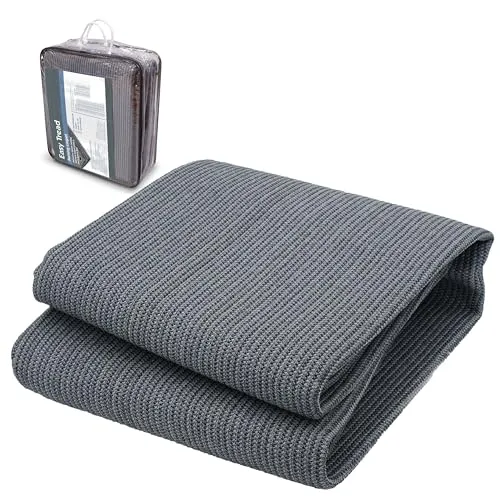 H-Collection Vorzeltteppich, Markisenteppich, 300x500 BLAU Zeltteppich, Zeltunterlage Outdoor Camping, Vorzelt Teppich, Campingteppich, Vorzeltboden, Zeltboden, Terasse XL Picknickdecke, Poolunterlage