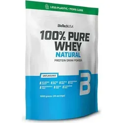 BioTechUSA 100% Pure Whey Molkenprotein 1000 g - Protein Shakes & Muskelaufbau, hochwertige Eiweißquelle für Sportler und Fitnessbegeisterte, ideal zur Unterstützung Ihrer Ernährungsziele.