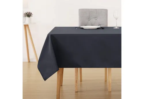 Deconovo Tischdecke Wasserabweisend Tischwäsche Abwaschbar Tischtücher Pflegeleicht (1er Set, Rechteckige Tischdecken), Lotuseffekt fleckabweisend rechteckige Tischdecken fleckabweisend