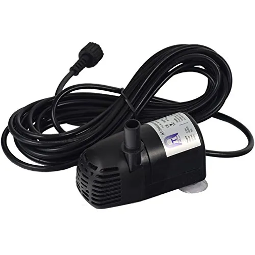 Agora-Tec® Pumpe-Solar 10W - Wasserpumpen - Effiziente Ersatzpumpe für AT-Solar Teichpumpen mit bis zu 760 l/h Fördermenge und langlebigem Motor, ideal für Ihren Garten.