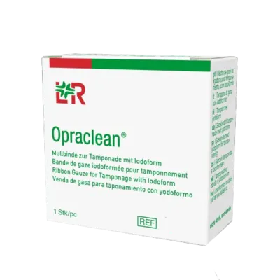 Opraclean Mullbinde mit Jodoform 2cm x 5m von Lohmann & Rauscher GmbH & Co.KG