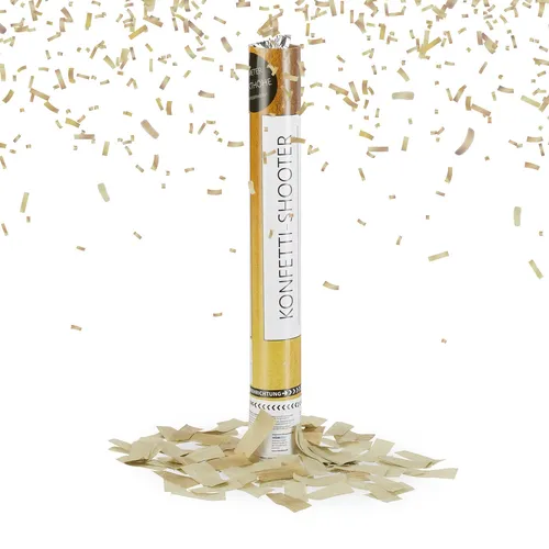 Party Popper Konfettikanone Geburtstagskonfetti Papierkonfetti gold Konfetti xxl